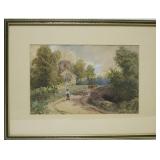 C. HOBSON - WATERCOLOUR
