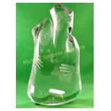 SIGNED HAND BLOWN ART GLASS FAMILY SCULPTURE
