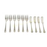 10 PC BIRKS STERLING 'VERSAILLES' PATTERN FLATWARE