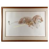 ROBERT BATEMAN - LTD ED. SIBERIAN TIGER LITHOGRAPH