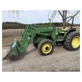 John Deere 5410 Loader tractor