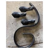 Cultivator shank and 3 teeth