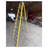 Yellow step ladder