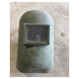 Green welding helmet