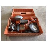 Black & Decker work wheel in Orange case