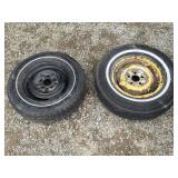 2 tires w/ rims