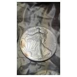 American Silver Eagle - see photo for year