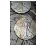 American Silver Eagle - see photo for year