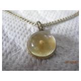 12K GF Chain + Mustard Seed Pendant | 16'