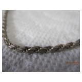 Sterling Italy Rope Chain Necklace | 18
