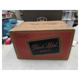 vintage cardboard case for Carling Black Label