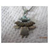 Sterling South Western Pendant + Necklace | 18