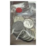 (10) 40% Silver Kennedy Halves