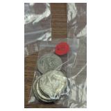 (10) 40% Silver Kennedy Halves