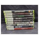 Microsoft xbox 360 video game lot