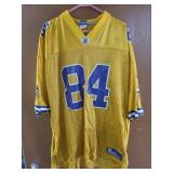 VTG Randy Moss #84 Minnesota Vikings yellow