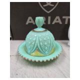 Vtg RARE Tarentum Jadeite Pomona Green butter