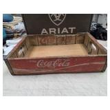 Coca-Cola wooden crate from 1970s
