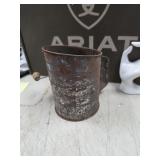 vintage Bromwell's flour sifter