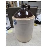 antique stoneware crock jug #3