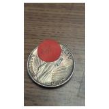 1 oz .999 Fine Silver Round