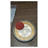 1/2 oz Las Vega .999 Fine Silver Round