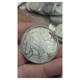 1 oz Fine Silver Buffalo Chief Round .999