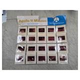 vintage set of Apollo 11 mission 35mm color