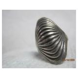 Sterling Mid Century Modern Ring | 5