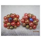 Modern Style Earrings Blue Stone | .75