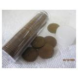 Roll Wheat Pennies 1909-1958