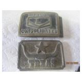 Texas + Consolidated Belt Buckles