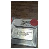 1 oz Silver Bar .999 Fine