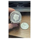 (20) Morgan Dollar Style .999 Fine Silver Rounds R