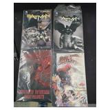 Rare Dc Batman and marvel Daredevil graphic