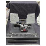 vintage flight simulator throttle quadrant and