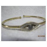 Sterling Blue + White Pave Bracelet | 6.25'