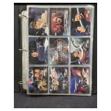 Binder full of Star Trek trading cards 1990s