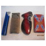 4 Lot Butane Lighters |