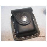 Zippo Leather Case w/ Lighter |