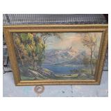 Vtg F. GRAYSON SAYRE art print