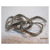 Sterling 5 Pc Puzzle Ring |