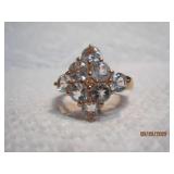 SS316 Multi Gem Ring | 7.5