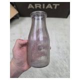 Vtg akron ohio milk bottle
