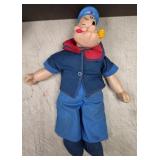 vintage 1979 Popeye the Sailor doll