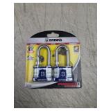 2-pack of Brinks 44mm Laminated Steel Padlocks