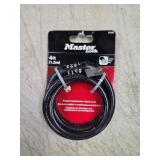 Master Lock 8143D preset combination cable lock