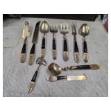 Vintage Star of SIAM Bronze FLATWARE