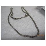 Sterling Flat Link Necklace | 18