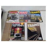 VTG Classic Toy Trains and Trains magazines LOT